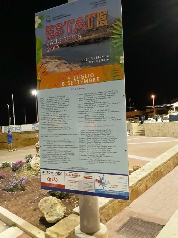Casa Vacanze L'Orizzonte Aparthotel Valderice Exterior foto